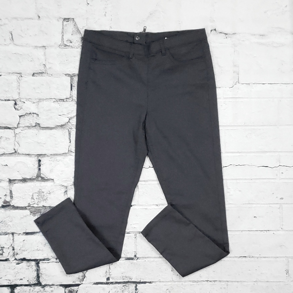 H&M Gray Back Zipper Pants